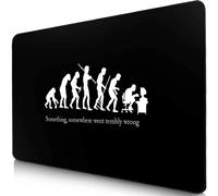 Sidorenko Tapis de Souris - 280 x 200 x 2mm - Mouse Pad - Surface spéciale améliore la Vitesse et la précision I Base en Caoutchouc Antidérapant Surface I Bleu