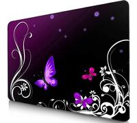 Sidorenko Tapis de Souris - 280 x 200 x 2mm - Mouse Pad - Surface spéciale améliore la Vitesse et la précision I Base en Caoutchouc Antidérapant Surface I Violet