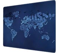 Sidorenko Tapis de Souris - 280 x 200 x 2mm - Mouse Pad - Surface spéciale améliore la Vitesse et la précision I Base en Caoutchouc Antidérapant Surface I Bleu