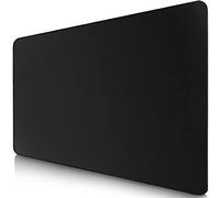 Sidorenko Tapis de Souris - 350 x 260 x 2mm - Gaming Mouse Pad - Surface spéciale améliore la Vitesse et la précision I Base en Caoutchouc Antidérapant Surface I Noir