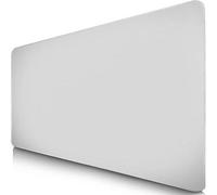 Sidorenko Tapis Souris XXL 900x400 mm - Tapis Bureau avec Base Anti-Dérapage - Tapis Souris Gamer Imperméable - Mouse Pad, Tapis Souris Gaming, Tapis Souris Blanc, Tapis Souris XL, Grand Tapis Souris