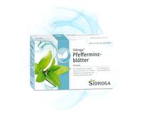 Sidroga Feuilles de menthe poivrée: thé aux feuilles de menthe poivrée séchée pour troubles digestifs, 20 sachets de thé de 1,5 g