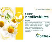 Sidroga Fleurs de camomille, thé médicinal, 20 pcs. Sachets filtres