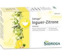 Sidroga infusion bien-être gingembre-citron sachet-filtre 20 pcs