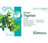 Sidroga thym thé médicinal pour les symptômes de la bronchite, 20 pcs. Sachets filtres