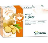 Sidroga Tisane au gingembre 20 sachets filtres