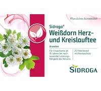 Sidroga Tisane aubépine pour le cœur et la circulation, 20 pcs. Sachets filtres