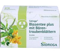 Sidroga Tisane pour la vessie plus avec feuilles de raisin d'ours, 20 pcs. Sachets filtres