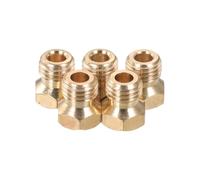 siduytin 5 pièces Jets en cuivre Buses Plaque de Cuisson injecteurs gpl Buses brûleur Propane Kit Jets Buses GA-s Plaque de Cuisson gpl g-as pour Propane G30, Buse de 0.87 mm