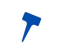 siduytin 50 pièces étiquettes de Jardin PP arrière-Cour Parc Ferme Maison Verte marqueurs Arbres Fleurs jardinière Herbes en Pot étiquettes de Signe, Bleu foncé