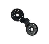 siduytin 50 pièces Pare-Soleil Net Pince de Fixation en Plastique bâche Boucle Crochet Amovible Jardin Fix Pince Tente œillet clôture agricole, 100ps