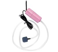siduytin Aquarium oxygène Pompe à Air USB Petit réservoir de Poisson Silencieux compresseur aérateur pour la pêche Fruits de mer Transport Fournitures pour Animaux de Compagnie, Rose