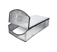 siduytin Bâche isolante pour combles : confort optimal toute l’année, contre la poussière et régulation de la température. Bâche isolante pour escaliers de combles, tente d’hiver 54 x 25.