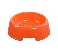 siduytin Bol pour Chat Pratique et Mignon, ajout à la Routine d'alimentation du félin S, Bols en Plastique faciles à Nettoyer pour Chien, Bols pour Chat, Bol pour Animaux de Compagnie, Orange