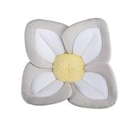 siduytin Coussin de Bain Bébé Doux et Confortable, Tissu Heureux et détendu, Bain Fleur Siège de Bain Bébé Tapis de Siège en Maille, Côté Gris, 80cm