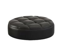 siduytin Coussin de Rechange pour Tabouret de Bar, imperméable, Rond, en Mousse Souple pour Un Confort Optimal dans Un Cadre élégant. Revêtement Rond en Similicuir pour Tabouret Bar.