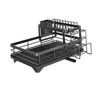 siduytin Égouttoir à vaisselle avec bac de récupération conçu pour les camping-cars : gestion efficace de l'eau pour une cuisine propre et facile d'utilisation. égouttoir pour 2 tasses, planches