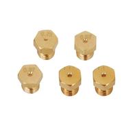 siduytin Ensemble de 5 brûleurs à gaz efficaces pour cuisinière - Plaque de cuisson au gaz naturel en métal de qualité supérieure Kits de conversion GPL Ensemble d'injecteurs pour gaz