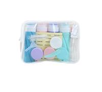 siduytin Ensemble de Bouteilles Fendues Portables pour Gel Douche, Profitez de recharges de Gel de silice, Ensemble de Bouteilles Fendues pour Gel Douche cosmétique Portable, Ensemble de 16 pièces