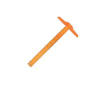 siduytin Équerre en T transparente, règle avec points de repère, en plastique, pour une visibilité optimale. Conçue avec des graduations pour les travaux de traçage par les ingénieurs. Règle