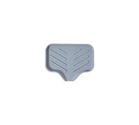 siduytin Évier Plateau Porte-éponge égouttoir étagère Fabrication Douceur Pas de bavures Lavable commodité Cuisine Gadget Polyvalent, Gris Clair, Petit