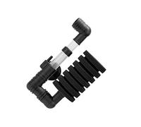 siduytin Filtre de réservoir de Poissons d'aquarium ABS scellé étanche Rotatif Lavable réutilisable pneumatique modifié éponge filtres Partie, Type 2