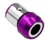 siduytin Foret à main magnétiseur croisé Type de cercle tête de tournevis résistant à l'usure haute résistance multicolore vis vers le haut, Violet