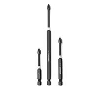 siduytin GREENER Tournevis Foret Set Bits Extraction Haute Précision Tournevis Électrique Outils À Main Professionnels, 65/90/150mm 3PCS