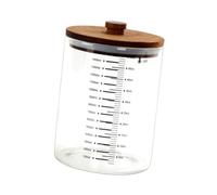 siduytin Kits de levain pour débutants Comprenant Un Bocal à levain Intelligent avec Outil de Mesure et Couvercle en Tissu réutilisable.