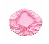 siduytin Lot de 1 bonnet de cheveux monocouche satin dôme bonnet de bain foulard tête bonnet de couchage bandeau turbans cheveux enveloppements pour les femmes qui dorment, Rose, Code moyen