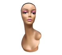 siduytin Mannequin de tête de perruque féminine, Mannequin à col Long pour la fabrication perruques bijoux et colliers Style B