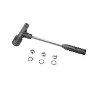 siduytin Marteau extracteur de Balle avec Trois Ensembles d'outils de Suppression des Mains sécurité Pratique Professionnel équipement ménager Multifonctionnel, Noir