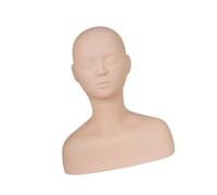 siduytin Modèle de pratique de maquillage du visage, compétences cosmétologie tête à la maison au Salon, Extension pratique Massage en Spa souple et Flexible