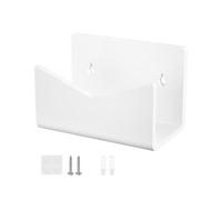siduytin Organisateur de courrier en acrylique, accessoire de bureau, trieur courrier mural efficace pour bureau à domicile compact, porte-enveloppes et porte-dossiers avec crochets