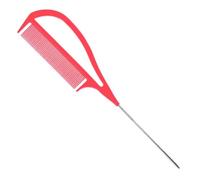 siduytin Peigne de coiffure taquinant les dents larges et le volume ajoutant une option de brosse à tissage colle bou démêlant les cheveux. Fabriqué avec une, Rose, 26.3x5.5cm