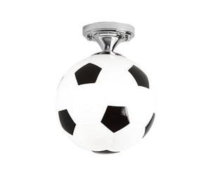 siduytin Plafonnier de Club de Barre de Football d'application Large Facile à Installer et à Utiliser dans la Chambre de garçons d'enfants décorative, Noir