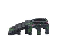 siduytin Plate-Forme de pèlerinage de Tortue Grottes de cachette Plates-Formes d'escalade légères pour Tortues Reptile pour Petits lézards Tortues Poissons