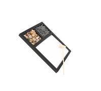 siduytin Plateau à Sable Zen Garden, râteau en Bois et Pierre, décoration Feng Shui pour la Maison et la Chambre n° 2