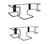 siduytin Porte-mouchoirs en fil métallique et porte-gants en métal, positionné de manière pratique pour un accès facile Pour aux gants et Pour aux mouchoirs, à la maison au travail. Organisateur