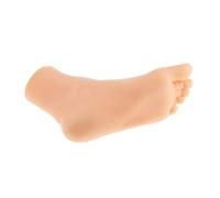 siduytin Présentoir mobile et flexible pour prothèses de manucure, bijoux et chaussures, mettant en valeur l'esthétique des boutiques. Support pour pied de, peau, Femme gauche
