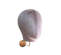 siduytin Présentoir mural pour perruques, support pour tête de mannequin, léger, lisse et robuste, idéal pour l'organisation de votre magasin. Ce modèle tête mannequin est fabriqué en plastique.