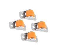 siduytin roulettes Fixes en Caoutchouc pour Meubles, Petites roulettes pour Un déplacement Fluide sur diverses Surfaces dans Les espaces restreints. Roulette directionnelle Fixe silencieuse.