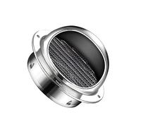 siduytin Sortie de ventilation murale fiable, extérieur, résistant Pour aux hautes températures, couverture universelle en acier inoxydable, filet d'échappement d'air frais, 100mm