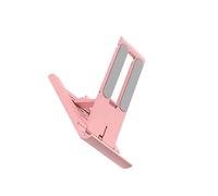 siduytin Support de téléphone Pliable Support de Bureau Smartphone Multi-Angle 6 Niveaux ABS Tablette Flexible Mini Support résistant pour aux Chocs, Rose