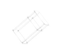 siduytin Table d'appoint en Acrylique Gain de Place, Petite Table de Chevet Transparente, idéale à côté du lit du canapé, dans Une Chambre sur la Nuit. Décoration intérieure Simple et