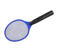 siduytin Tapis de Frappe antiparasitaire électrique Portable alimenté par Batterie sans Fil Longue poignée 3 Couches silencieuse en Cours d'exécution Raquette de Chambre, Bleu