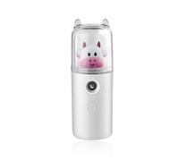 siduytin USB Sprayer Maker Portable 30 ml humidificateur brumisateur mise hors tension automatique visage vapeur Camping nébuliseur outil de soins de la peau, Type 1 Blanc