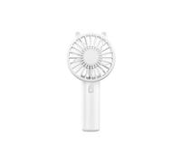 siduytin Ventilateur portatif Mini Ventilateurs USB Dispositif de Refroidissement de Bureau Petit Refroidisseur de Cils de Maquillage pour Femmes Filles Enfants Bureau de dortoir extérieur, Blanc