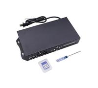 SIDYEUHB Le contrôleur W8S est Un Grand contrôleur à Huit Ports Qui Peut être Hors Ligne ou en Ligne. Jazz 8000 Points Peuvent être connectés à la Console avec des Bandes Lumineuses Magiques LED.