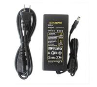 SIDYEUHB Transformateur d'éclairage AC 100V - 240V à DC 12V 5A 6A, Adaptateur de Puissance, convertisseur, Chargeur for Bandes Lumineuses LED(EU,12V 6A)